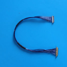 چین 9.7cm LCD LVDS Blue Micro Coaxial Cable with 1000MΩ Min Insulation 20MΩ Max Contact Resistance توزیع کننده