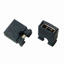 چین Tin Plated Brass Mini Jumper Connector , 2.54mm Pitch Open / Close Type Mini Pin Connector توزیع کننده