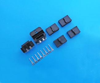 چین 20 Pin Automotive Connectors Dual Row Nylon 66 UL 94V-0 JVT 2368HNO-2X10 توزیع کننده
