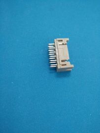 چین Dual Row PCB Shrouded Header Connectors Straight - Angle Wafer DIP 180 2 X 3 Poles توزیع کننده
