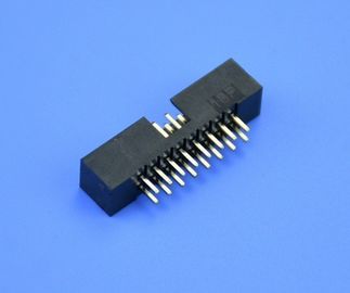 چین PCB IDC Connector Dual Row DIP Box Header Connector 16 Pin Vertical Type کارخانه