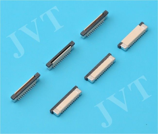 0.5mm pitch 10 pin ZIF FPC Electrical connector for PCB Board Connector with 180 Degree 1.5mm Height SMT type