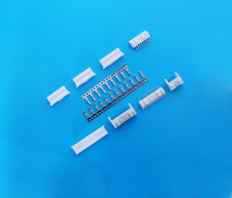 10 Poles Wire To Board Connector With Secure Locking Device JVT2032 PA Series