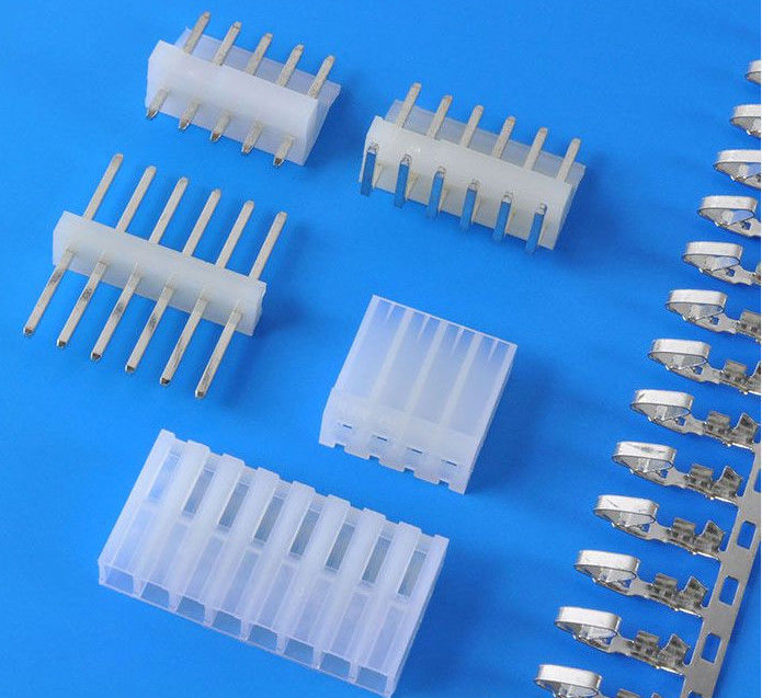 3.96mm Pitch DIP Vertical Type PCB Header Connector With Nylon 66 Material